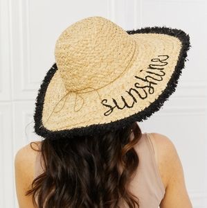 Fame Sunshine Straw Hat